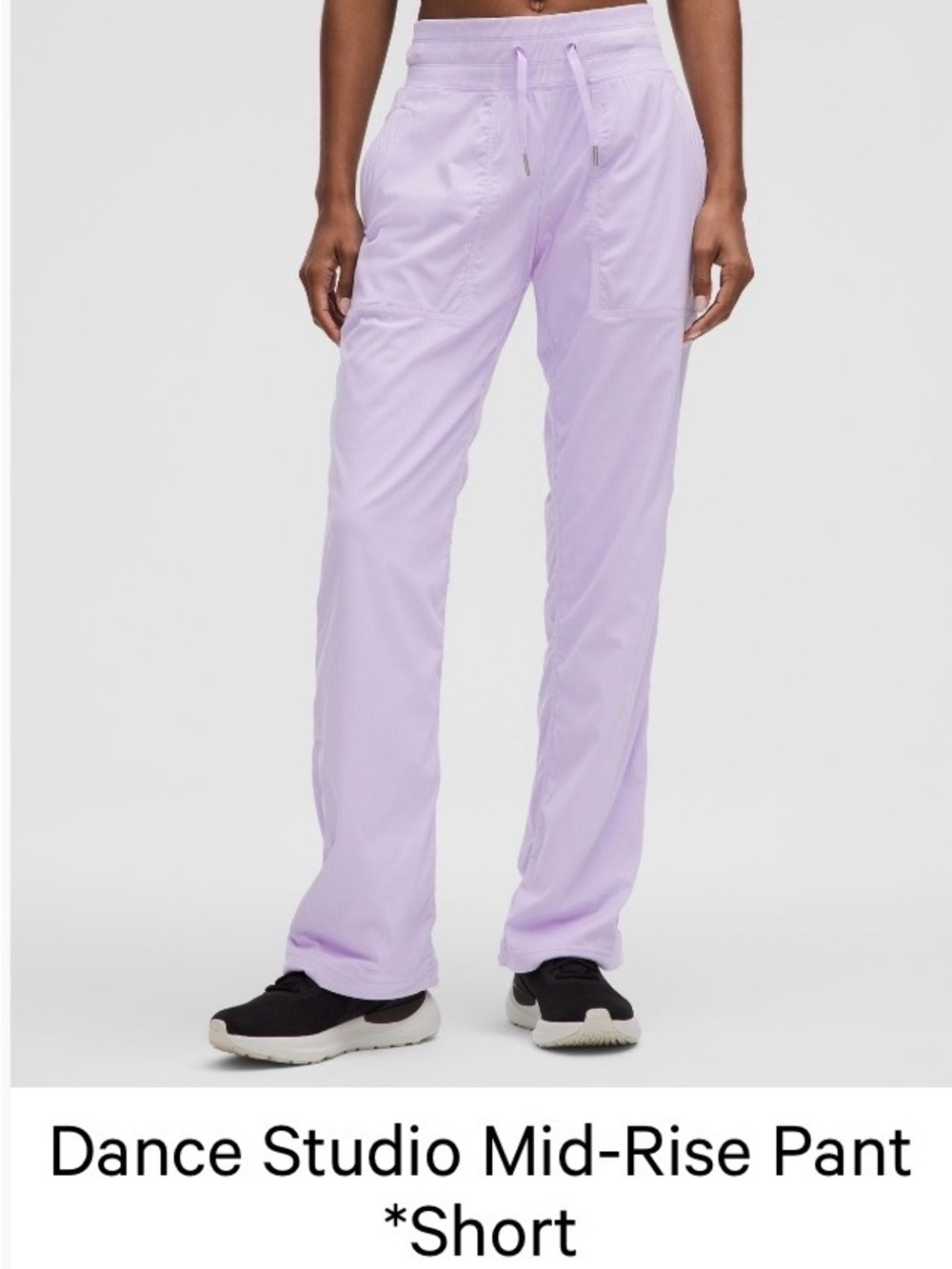 lululemon athletica Lavender Frost Dance Studio Mid-Rise Track Pants 29 inch